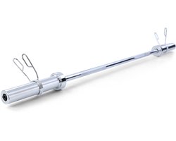 MDsport - Olympische halterstang 120CM - 50MM - Kleine halterstang