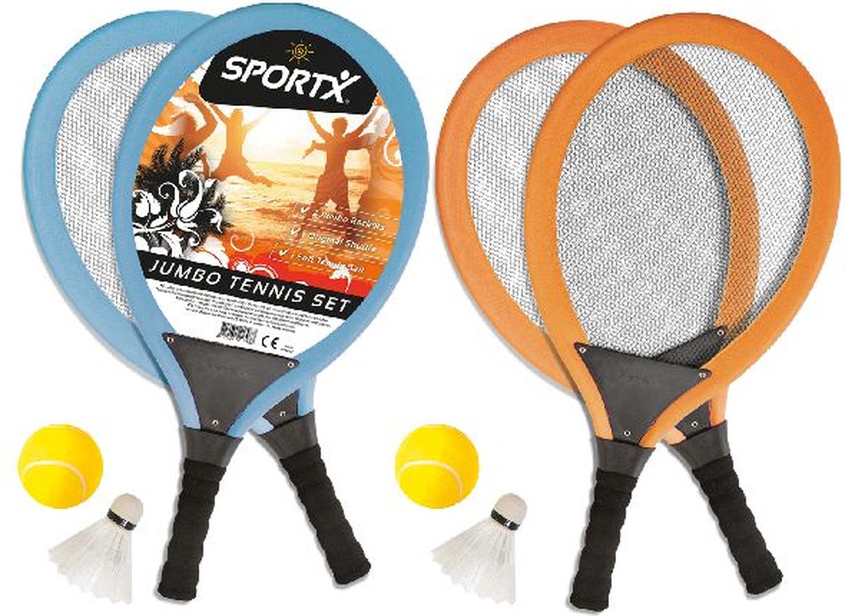SportX Jumbo Tennisset 2ass