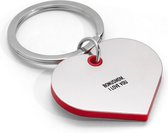 Akyol - bonusmom i love you sleutelhanger hartvorm - Mama - de liefste bonusmoeder - moederdag cadeautjes - moederdag - cadeau - verjaardagscadeau - verjaardag - kado - geschenk - gift - moeder artikelen