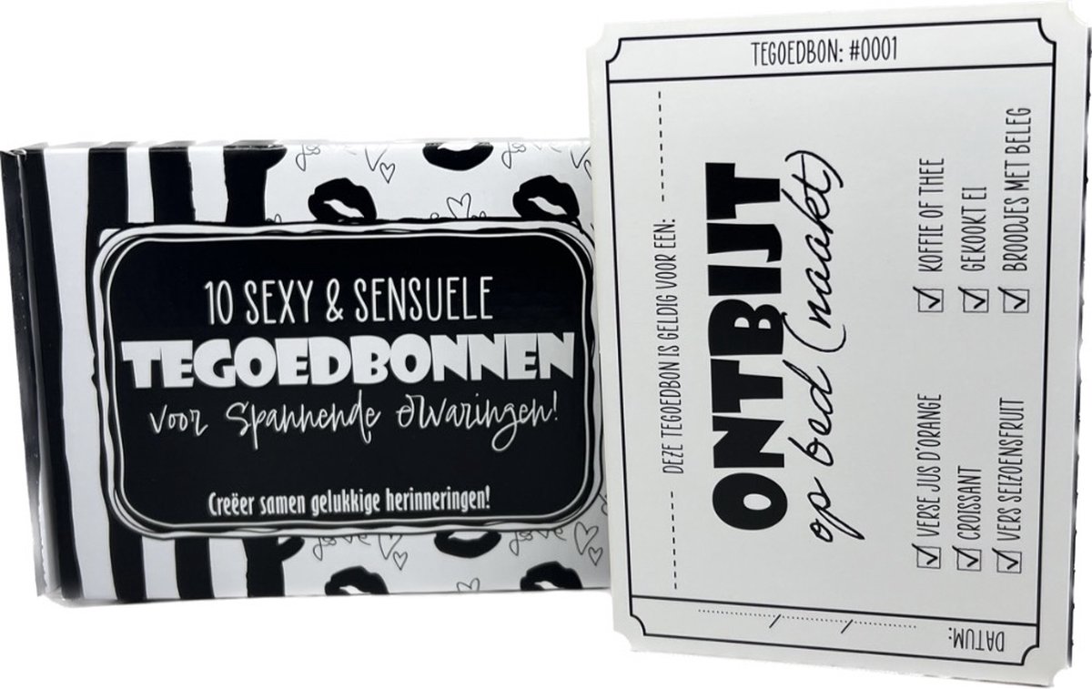 Doosje met Tegoedbonnen - voor een spannende beleving