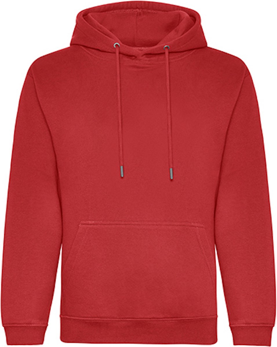 Just Hoods Organic Hoodie JH201 - Fire red