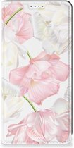 Stand Case Hoesje Cadeau voor Mama Xiaomi Redmi Note 12 Pro | Poco X5 Pro Smart Cover Mooie Bloemen