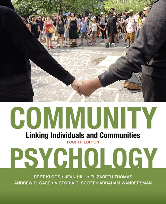 Community Psychology - cover
