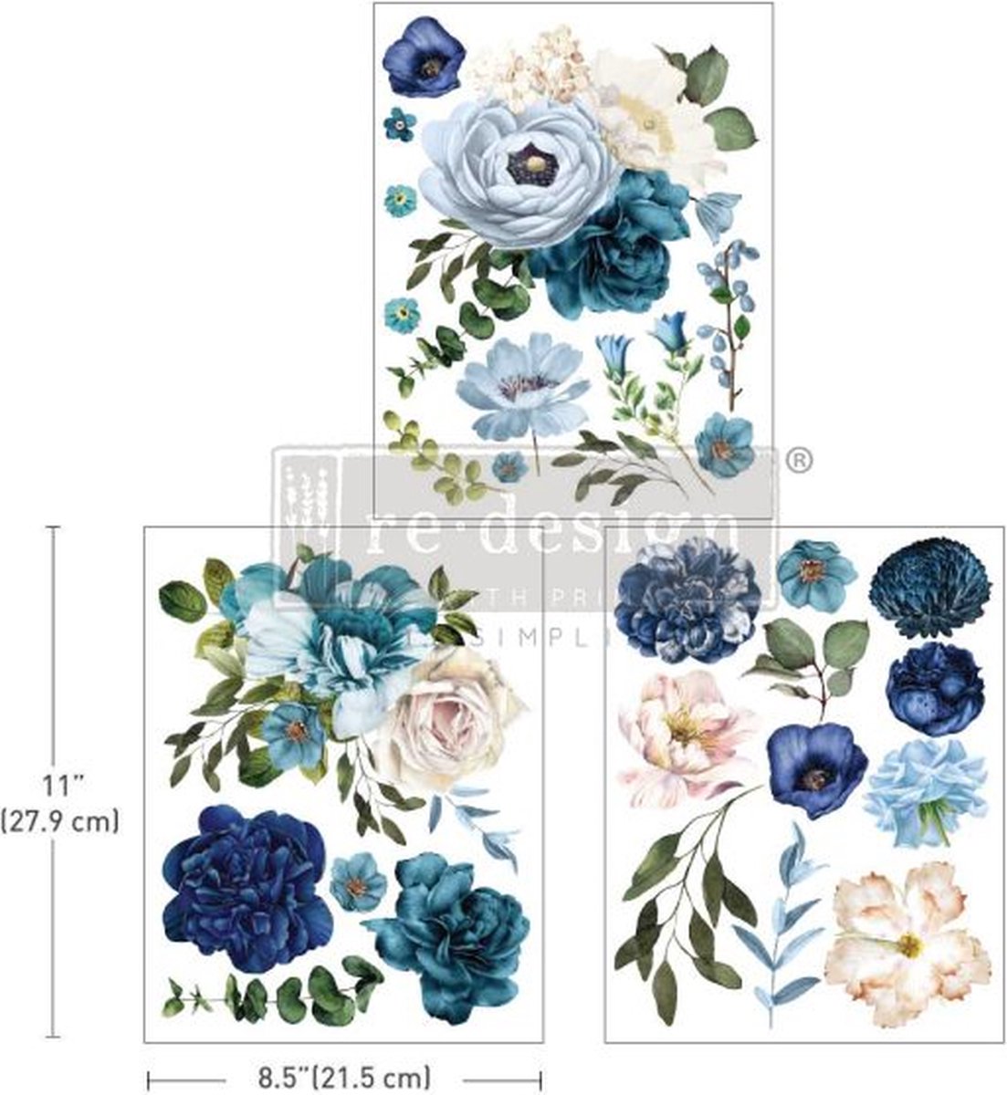ReDesign Avec Transfert Prima - Fleurs Sauvages, Neuf