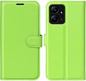 Coverup Book Case - Geschikt voor Xiaomi Redmi Note 12 4G Hoesje - Groen