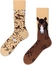 Many Mornings unisex sokken - Wild Horse - Unisex - Maat: 35 - 38