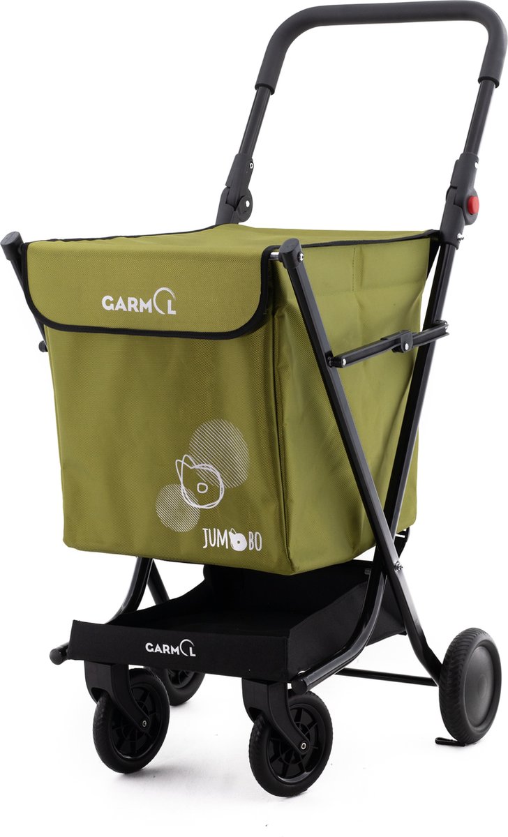 Garmol Boodschappentrolley Jumbo Travel - 4 Wielen - Verde Aguacate