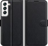 Coverup Book Case - Geschikt voor Samsung Galaxy S22 Hoesje - Zwart
