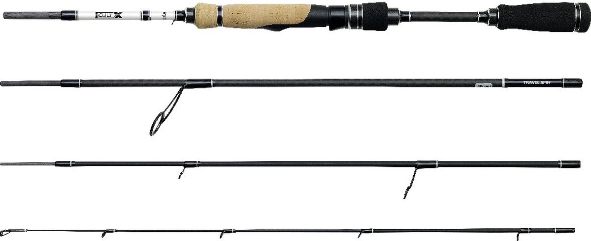 DAM Cult-X Travel Spin 4pc. 2.15m 15-40 gr