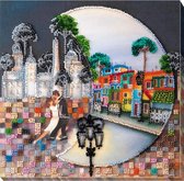 BORDUURPAKKET met kralen/parels - Abris Art - La Boca - Buenos Aires