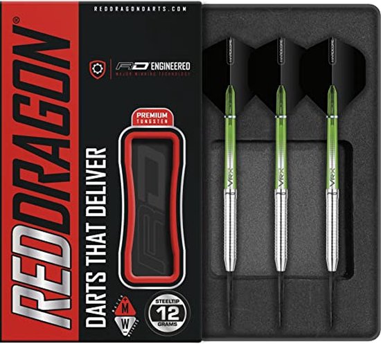 Fléchettes Red Dragon Featherlite 90% Tungstène - 13g Barrel