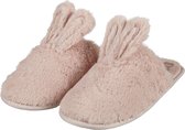 Apollo - Instap pantoffels dames - Roze - Bunny - Maat 37/38 - Pantoffels dames - Sloffen dames - Pantoffels dames maat 37