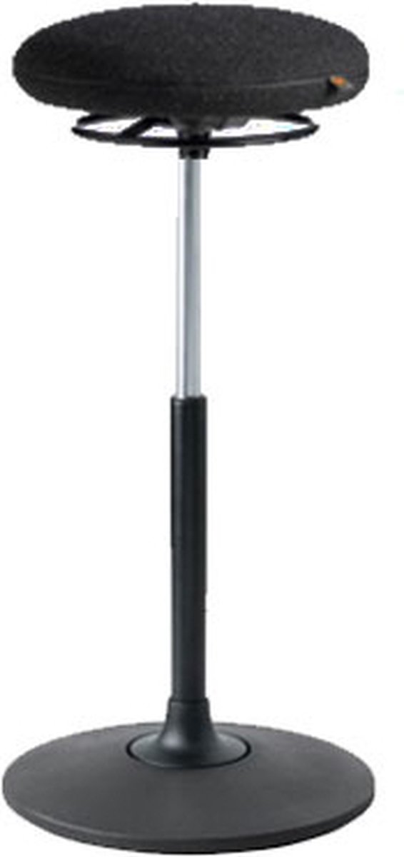 Steady - Ergonomische werkkruk - Zit sta kruk - Blazer Zwart (Fair Furniture Group – Nederlands Familiebedrijf)