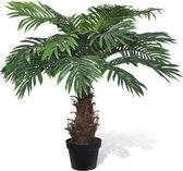vidaXL Plante artificielle Cycas palmier 80 cm