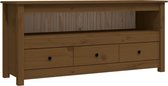 vidaXL-Tv-meubel-114x35x52-cm-massief-grenenhout-honingbruin