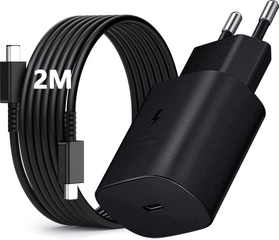 Fast Charging Adapter USB-C Original - Chargeur - Connexion USB-C - 25W -  Noir