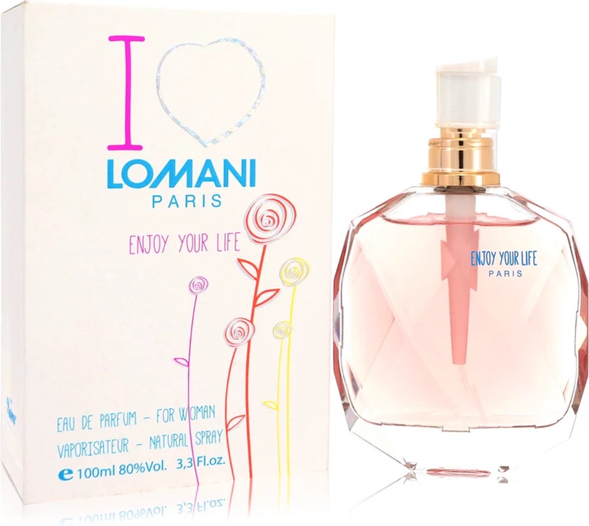 Lomani Enjoy Your Life Eau De Parfum Spray 100 Ml For Women