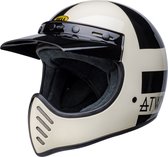 Bell Moto-3 Atwlyd Orbit Gloss Black White Helmet Full Face S - Maat S - Helm