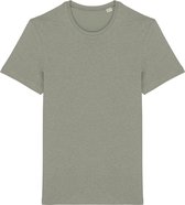 Unisex T-shirt Bio Katoen met linnen Native Spirit Almond Green - L