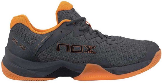 Nox AT10 Lux Men - Chaussures de sport - Padel - Smashcourt - Gris/ Orange