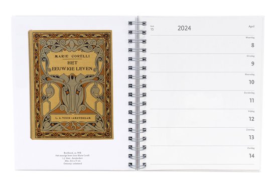 Wrendale Designs by Hannah Dale - Dandy Day geïllustreerd spiraal gebonden gelinieerd notitieboek - A4