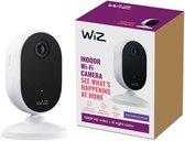 Caméra intelligente WiZ pour l'intérieur - Caméra filaire - Connectez-vous avec votre éclairage intelligent WiZ - Détection de mouvement et de son
