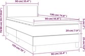 vidaXL-Boxspring-met-matras-fluweel-roze-90x190-cm
