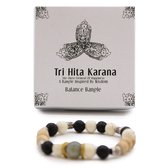 Bracelet Tri Hita Karana - Équilibre - Bracelet Spirituel Unique - Philosophie de Vie Traditionnelle - Dieu/Homme/Nature