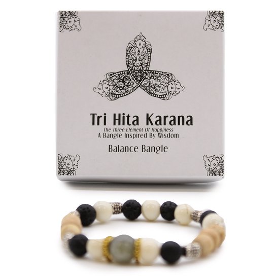 Tri Hita Karana Armband - Balans - Unieke Spirituele Armband - Traditionele Levensfilosofie - God/Mens/Natuur