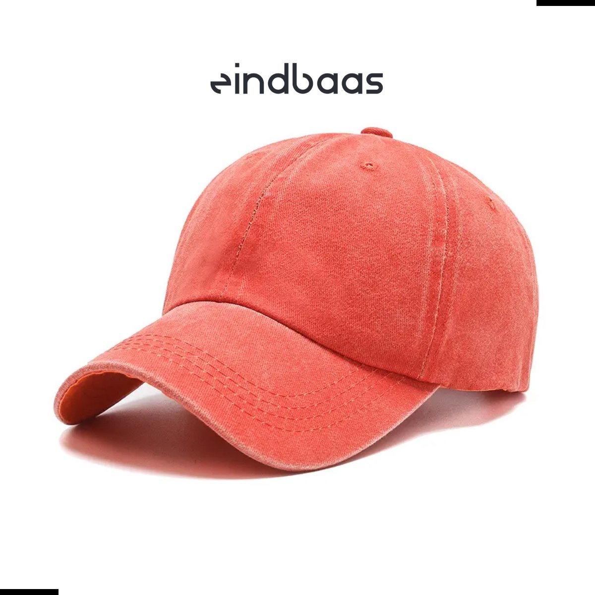 Legend Cap Basic - eindbaas - Skinny Dye - Orange - Oranje Pet