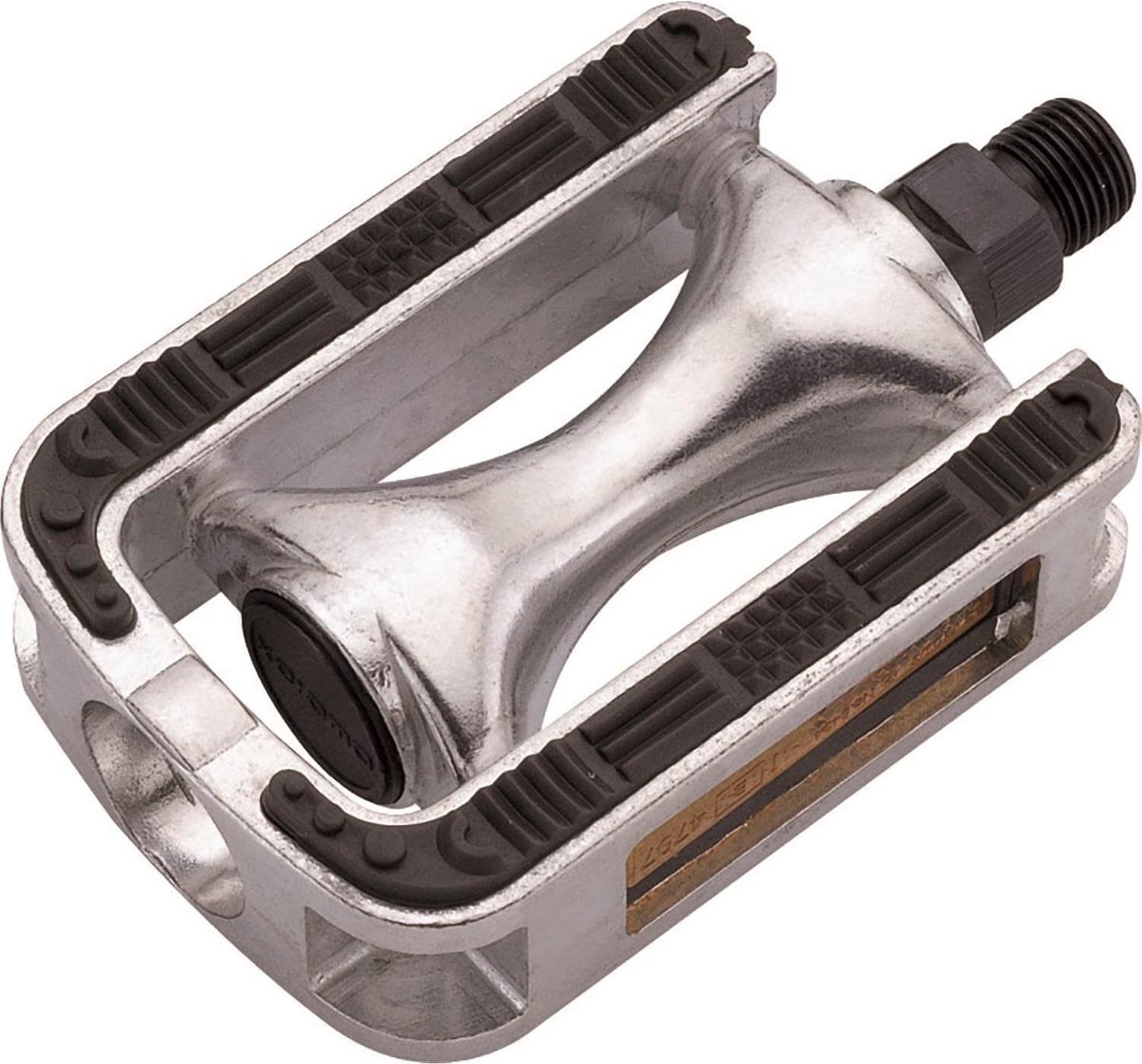 Union Aluminium pedalen - non-slip inleg - TÜV getest - 103x69 mm - zwart