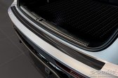 Zwart RVS Achterbumperprotector passend voor Audi Q5 Sportback 2020- incl. S-Line