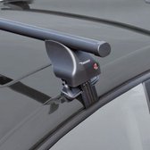 Dakdragerset Twinny Load Staal S60 passend voor Volkswagen Golf VIII HB 5-deurs 2020- & Renault Arkana 2020- (voor auto's zonder dakreling)