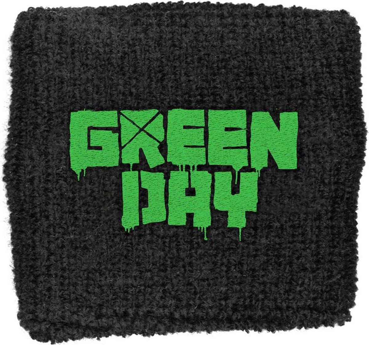 Green Day - Logo Zweetband - Zwart