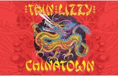 Thin Lizzy - Chinatown Textiel Poster - Multicolours