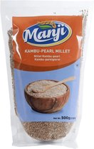 Manji - Millet perlé - Kambu - Millet Pearl - 3x 500 g