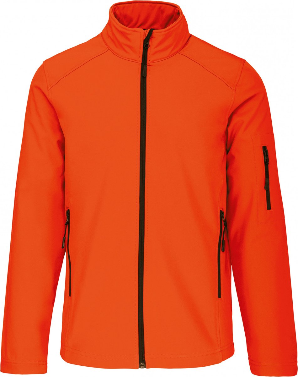 Kariban Softshell jas K401 - Fluorescent Orange - L