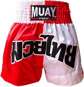 Muay Thai Short Geblokt XL