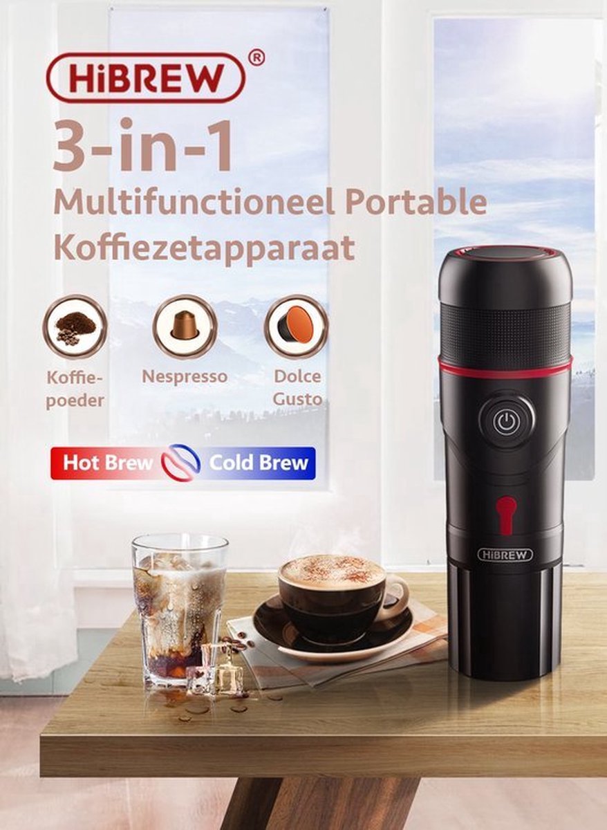 SScommmerce - Cafetière Portable pour Voiture et Maison, DC12V