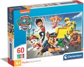 Clementoni - Puzzle 60 piècesPaw Patrol, Puzzles pour enfants, 5-7 ans, 26203