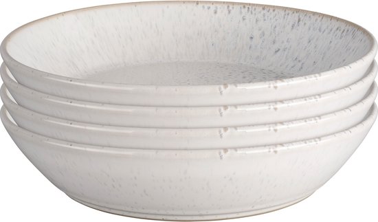 Foto: Denby kiln pastabord set van 4 22 cm bord