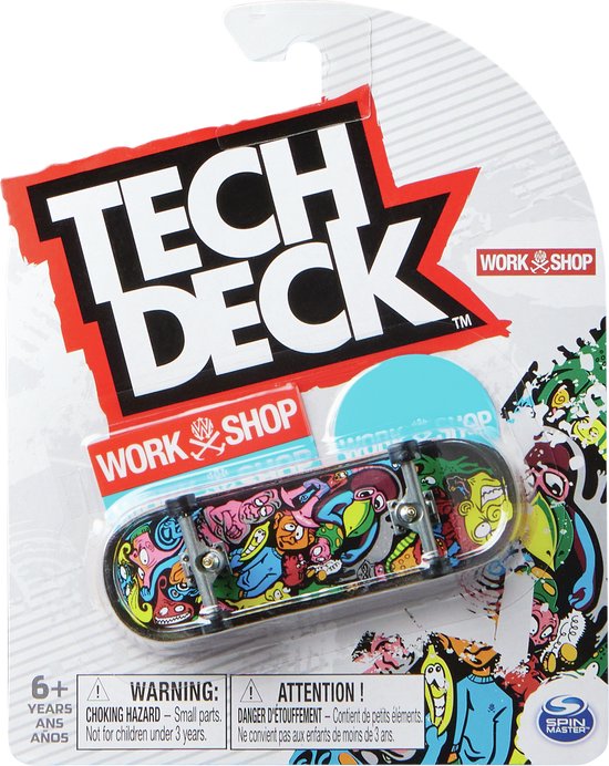 Tech Deck FINGER SKATE - - PACK 1 FINGER SKATE - Authentique