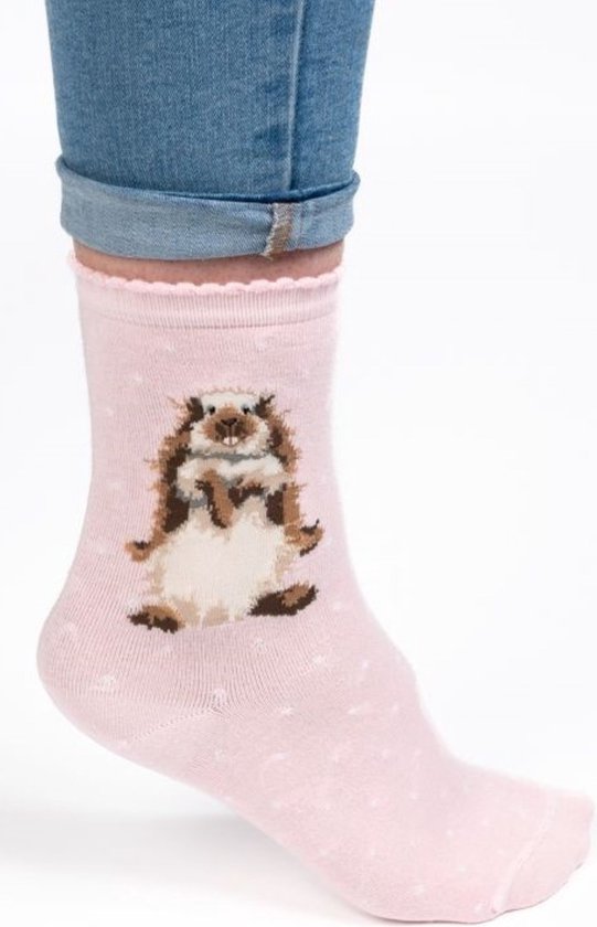 Wrendale Sokken - Konijn - 'Earisistible' rabbit socks