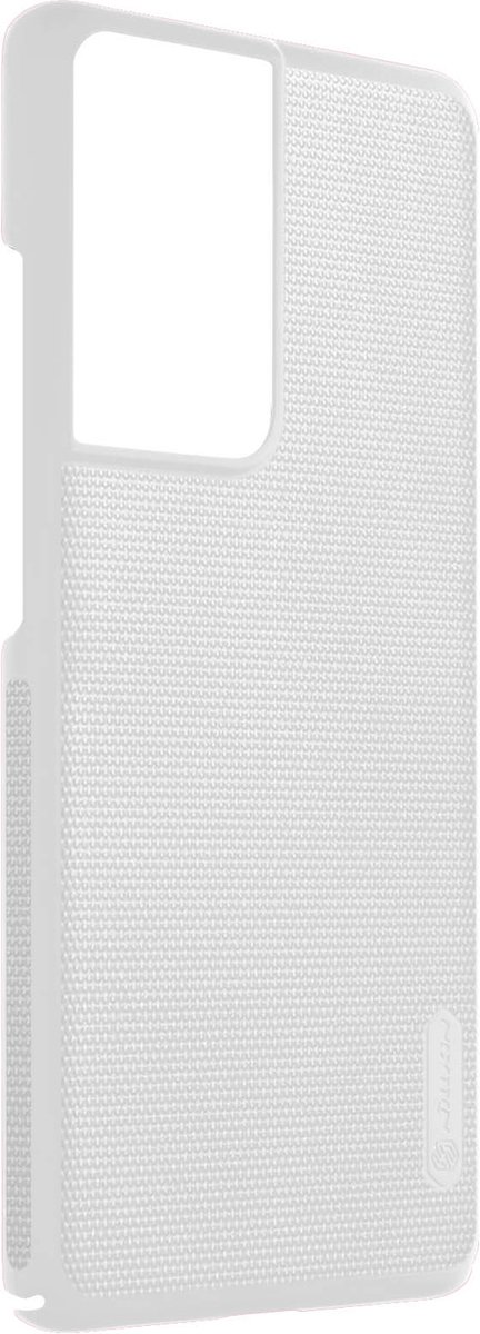 Nillkin - Samsung Galaxy S21 Ultra Hoesje - Super Frosted Shield - Back Cover - Wit