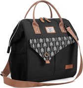 16L koeltas, lunchtas met schouderriem, kleine koeltas voor werk, picknick, outdoor (zwart)