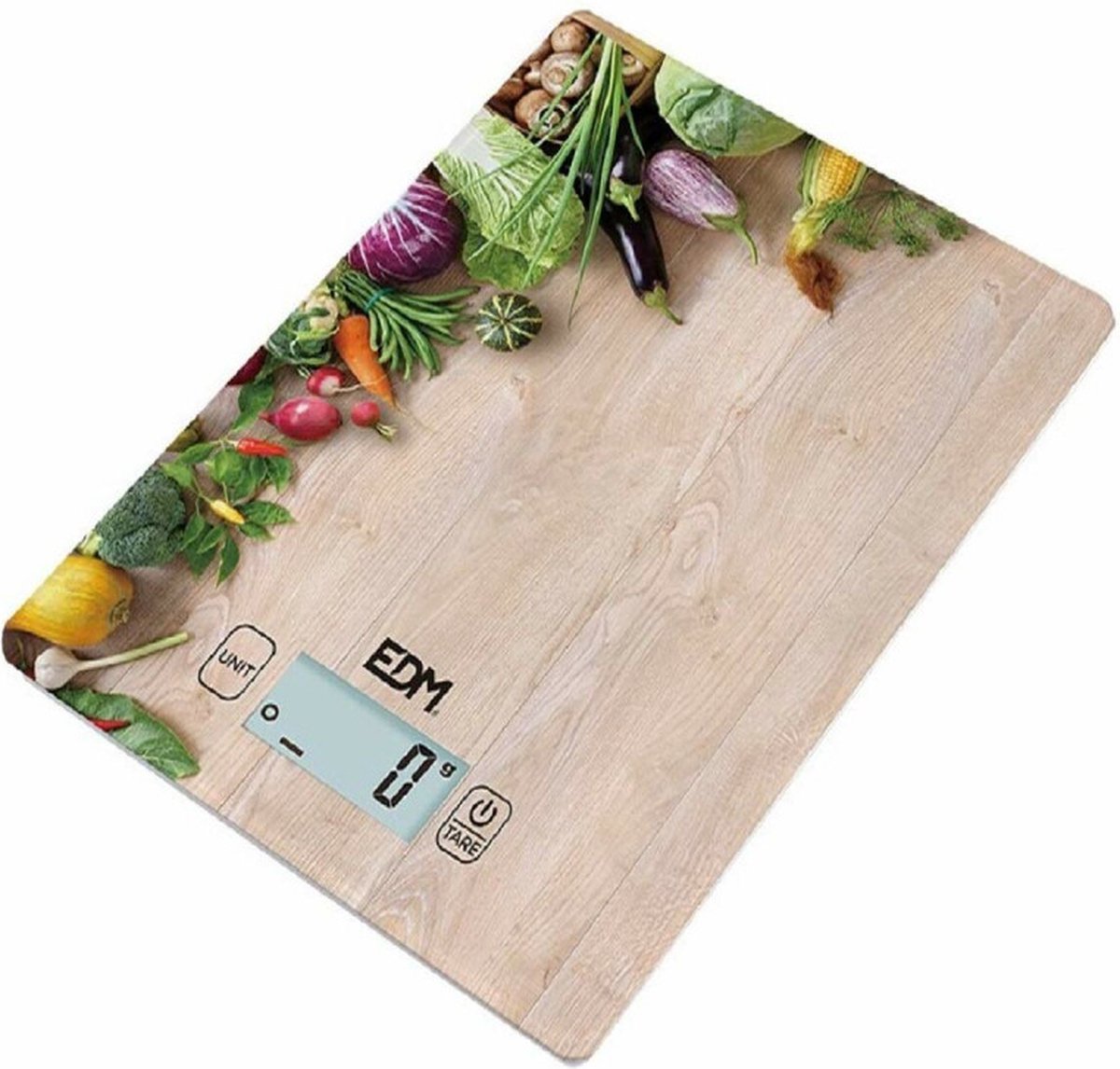 keukenweegschaal EDM Bruin 5 kg 14 x 19.5 cm