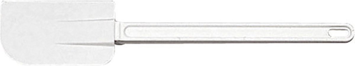 Pottenlikker exoglass wit 25 cm - spatel 25 cm - Spatel Matfer Matfer