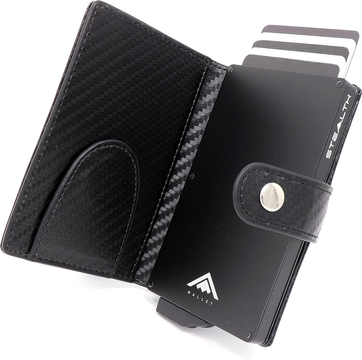ROBART - Apple Airtag Wallet Homme Femme - Porte-cartes - Portefeuille -  Cuir carbone