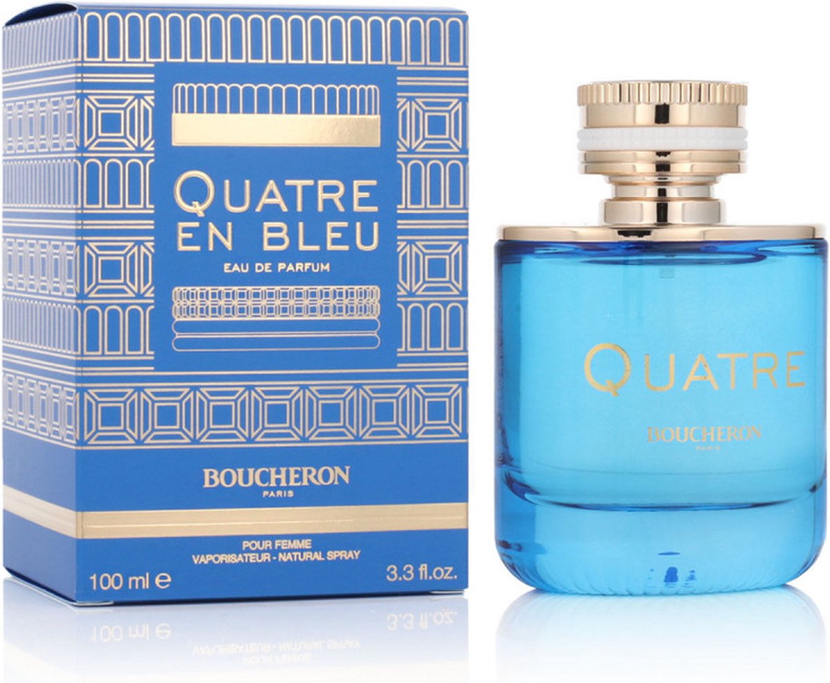Boucheron Quatre en Bleu - 100 ml - eau de parfum spray - damesparfum |  bol.com