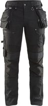 Blaklader Werkbroek denim stretch X1900 1990-1141 - Zwart/Zwart - C156